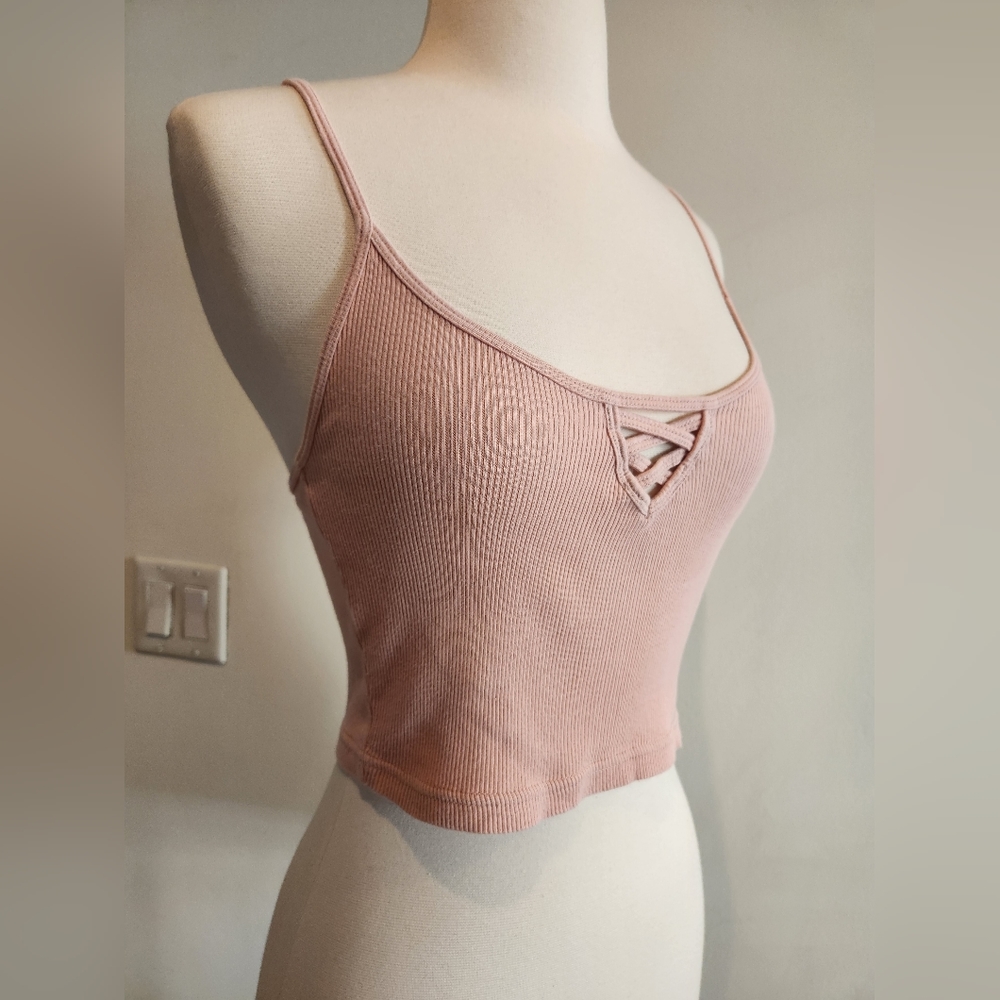 Topshop Pink Crop Top, US Size 4